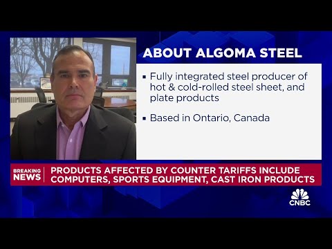 Algoma Steel CEO: 25% steel tariff would cause serious concern if in place for a long time Episode cover