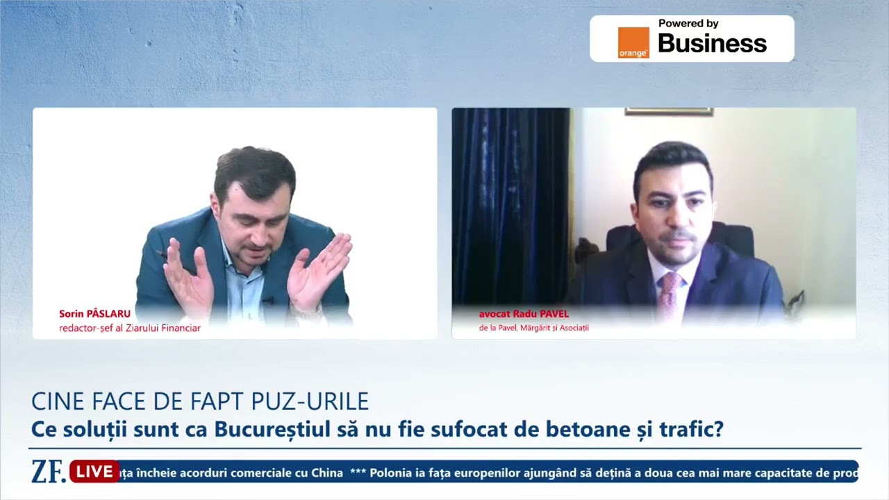 Apariții Media – Dr. Radu Pavel