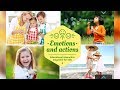 Emotions and actions English. Doman cards - Kids vocabulary - Learn English for kids