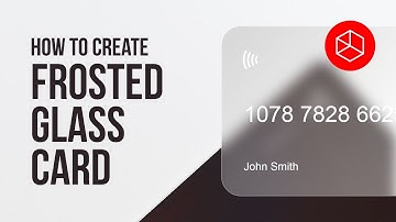 Easy Glass Morphism Effect - Adobe XD