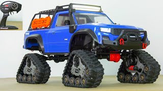 TRAXXAS TRX-4 SPORT ALL TERRAIN TRAXX UNBOXING, TEST!! *RC CHAIN CAR TRAIL ROCK CRAWLER SCALER