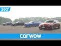 Tesla Model S v BMW M760 v Audi RS 6 v Mercedes-AMG E63 - 360 DRAG RACE