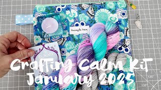 Sewing a project bag | Crafting Calm Knitting Kit ✨🧶