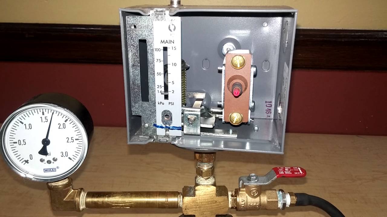 Testing a Honeywell manual reset pressuretrol - YouTube