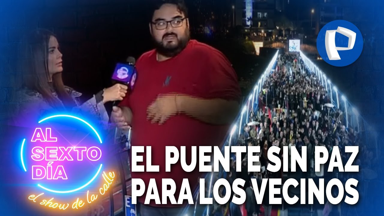 Inauguran el puente que le quitaría la paz a los vecinos de Barranco y Miraflores