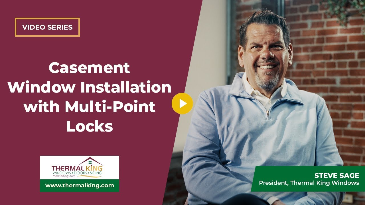 Casement Window Installation with Multi Point Locks - YouTube