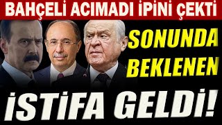 Bahçeli Neşteri Vurdu Günlerdir Beklenen İstifa Geldi