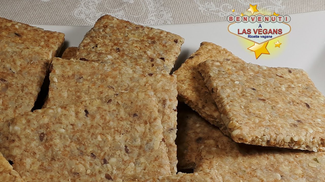 Crackers di semi facilissimi e veloci 🌱 Natale Vegano 💚