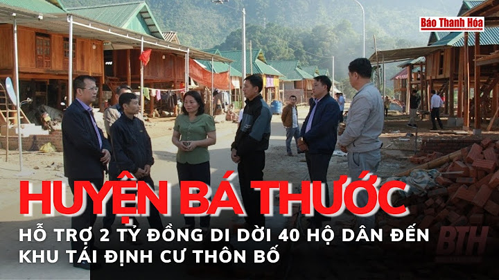 Bản đồ huyện bấ thước tỉnh thanh hóa năm 2024