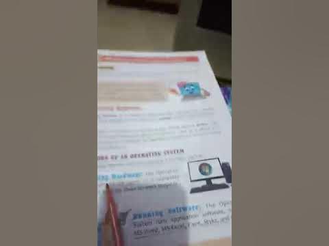 Class 3rd Computer, Ch-3 Windows Operating System, Topic- Discussion ...