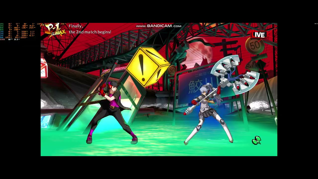 Persona 4 Arena Ultimax (Steam 4K60) R7 9700X RX 7800XT