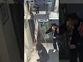 Frantic moment man attempts kidnapping at Italian market #shorts