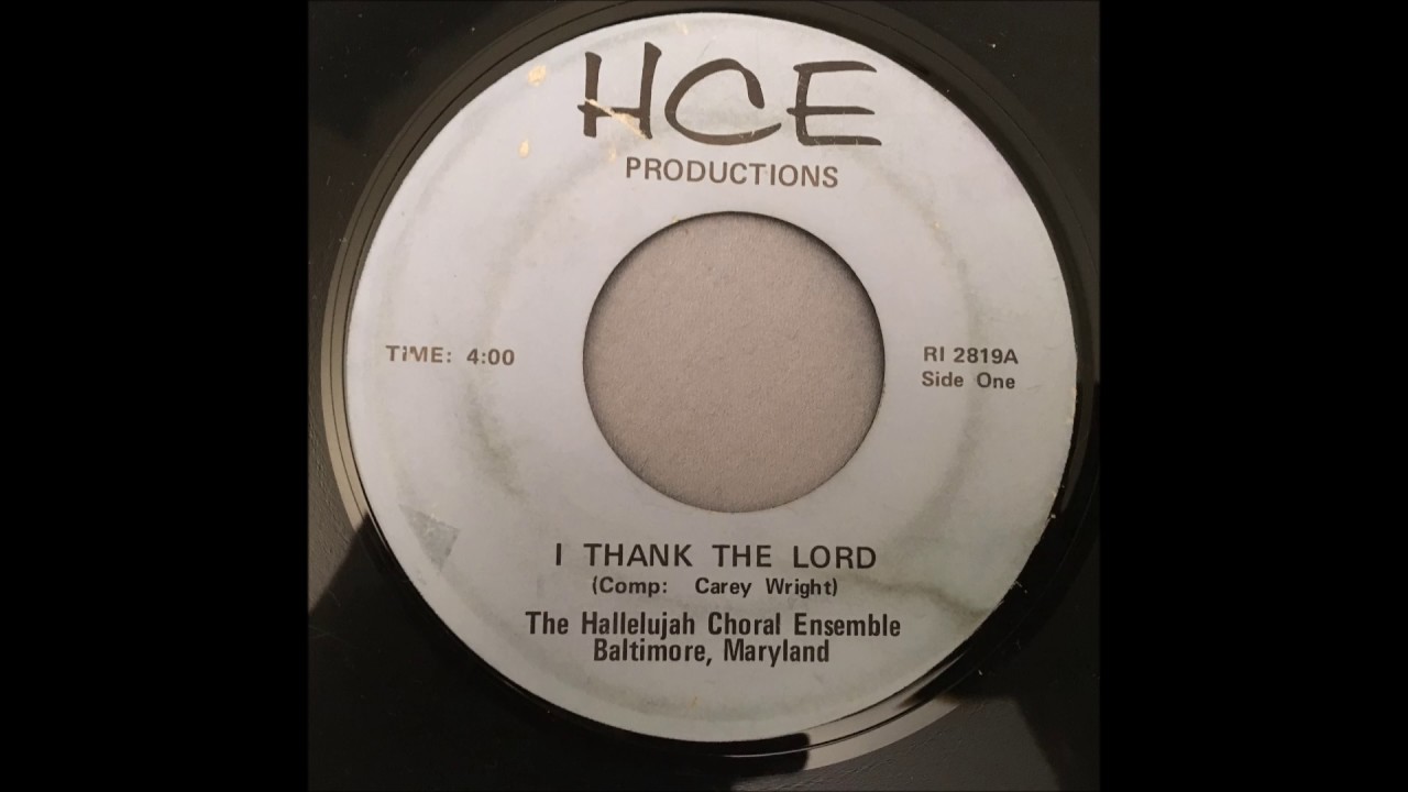Hallelujah Choral Ensemble Baltimore, Maryland - I Thank The Lord music festivals 2019