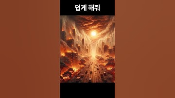 더워지는거 그려줘  #ai그림 #챗gpt #chatrapati #chatgpt