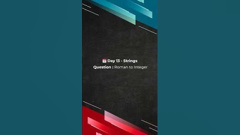 Roman to Integer in Java 🔢 | Smart Symbol Logic | Day 13 – 100 Days of DSA