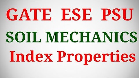 SOIL MECHANICS Lec- 3 | index Properties | liquidity index ,plastic index and consistency index