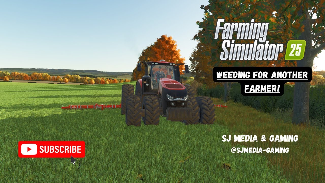 Weeding For Another Farmer Farming Simulator 25 - YouTube