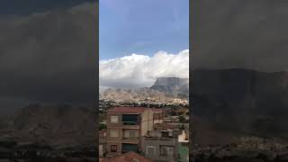 Amazing clouds over Spanish town #shorts #spain #clouds #traveltheworld