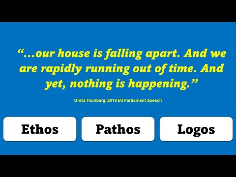Ethos, Pathos and Logos? | Explanation & Quiz | Persuasive Modes | Speech Writing  Rhetorical Device