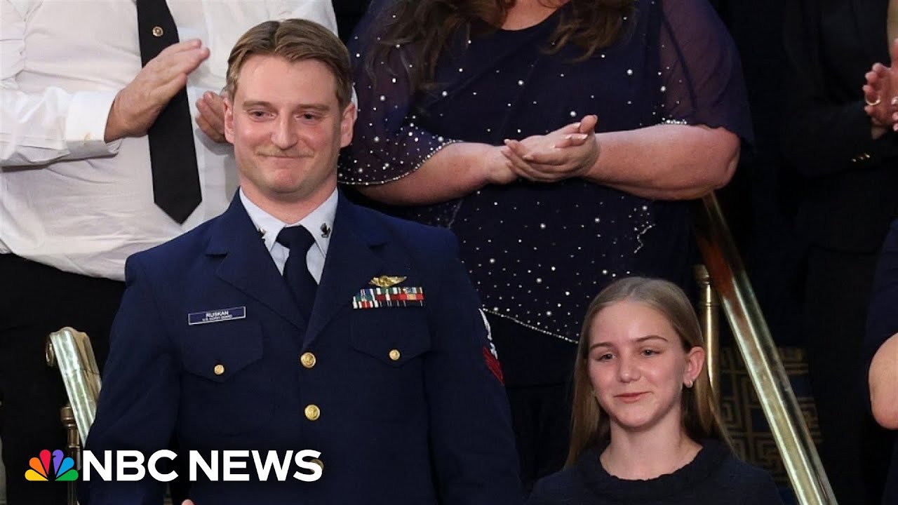 Trump praises Coast Guard swimmer for rescuing girls during Camp Mystic flood