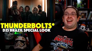 REACTION! Thunderbolts* D23 Brazil Special Look Trailer - Marvel Movie 2025