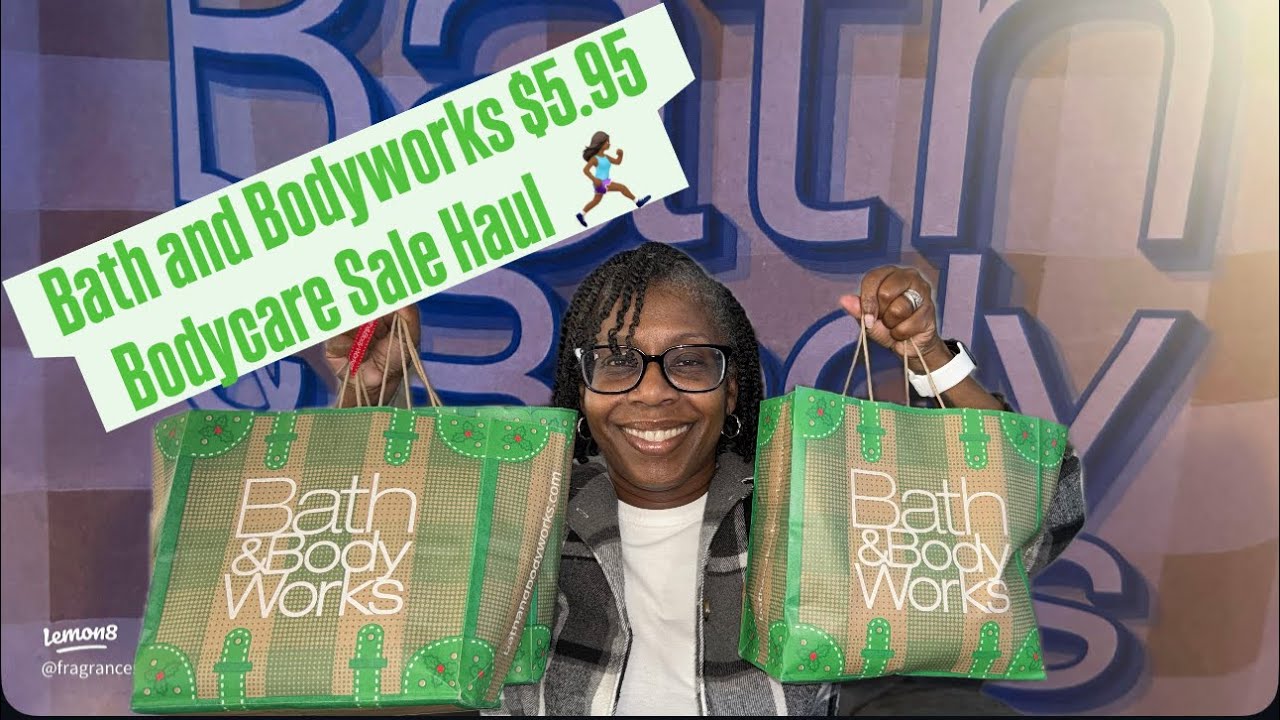 Bath and Bodyworks $5.95 Bodycare haul😁