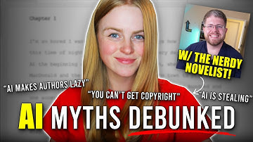 Will AI Replace Writers? | 5 Common Misconceptions Debunked w/ The Nerdy Novelist