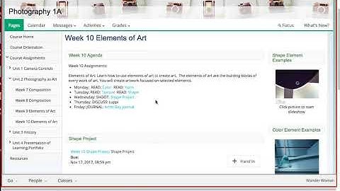 PowerSchool Learning: iLEAD Online Tutorial: How to submit assignments to a dropbox