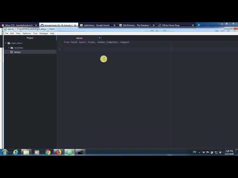 Flask Registration using