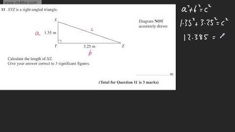 q11 Edexcel 1MA0 Higher June 2013  paper 2 Calculator GCSE maths