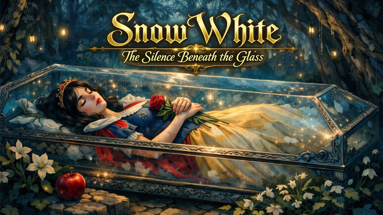2 Hours of Dark Fairytale Ambient for Focus & Reading｜Snow White – The Silence Beneath the Glass