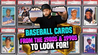 Baseball Card from the 1980's and 1990's Worth Money to Look For In You Collection  #baseballcards