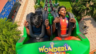 Wonderla roller coaster ride 🤯| Recoil ride😵‍💫 | kochi