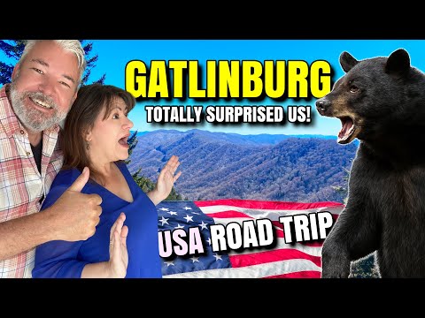 Brits React To GATLINBURG - First Time In The Smoky Mountains
