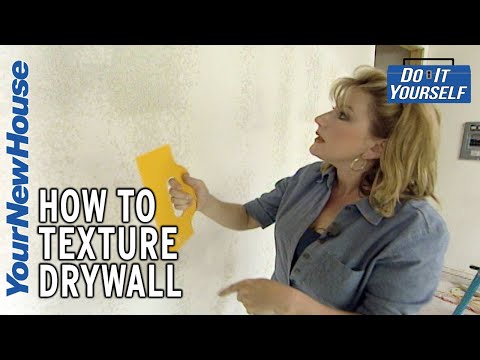 Video: Cum texturați pereții cu compus pentru rosturi?
