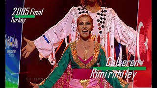 Eurovision 2005 Turkey 🇹🇷 Golseren - Rimi Rimi Ley ᴴᴰ