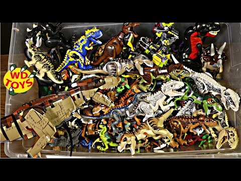 A detailed look at the Lego Jurassic World 75936 Jurassic Park: T. rex Rampage set that is inspired . 