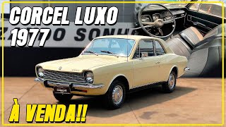 (VENDIDO) CORCEL LUXO 1977 À VENDA!! / CLASSIC CAR BRASIL / MAREZE JÚNIOR