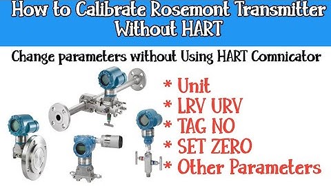 How to Rosemount Transmitter Simulate Without Hart Communicator #industrial
