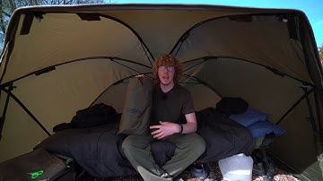 CARPologyTV Review - SONIK SK-TEK 1 Man Bivvy & 60" Brolly