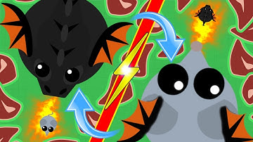 MOPE.IO in *REVERSE*! MOUSE BREATHES FIRE! *This hack is INSANE* ALL ANIMAL SKINS (Mopeio Gameplay)