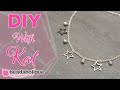 How to Make the Silver Starlight Necklace