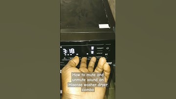How to use Hisense washing machine,mute sound in seconds #hisense #washingmachine #tipsandtricks