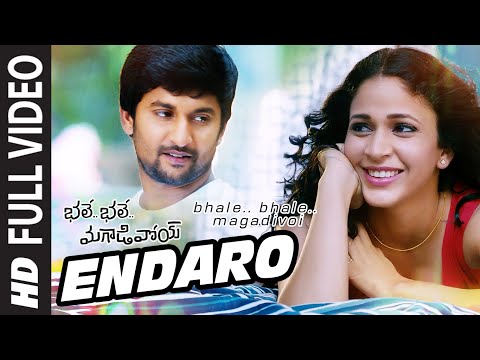 Endaro Full Video Song || Bhale Bhale Magadivoi || Nani, Lavanya Tripathi