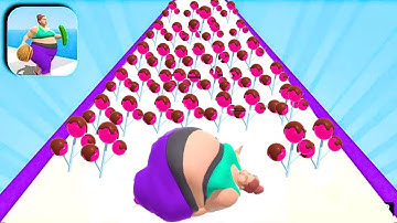 Fat 2 Fit 🧝‍♀️😻in😍🙈 New Big Update All LevelsMobile Game Trailer  Gameplay iOS/Android #53