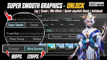 🔴 BGMI 3.9 Update Super Smooth Graphics Settings For All Device | Super Smooth BGMI | Tips & Tricks