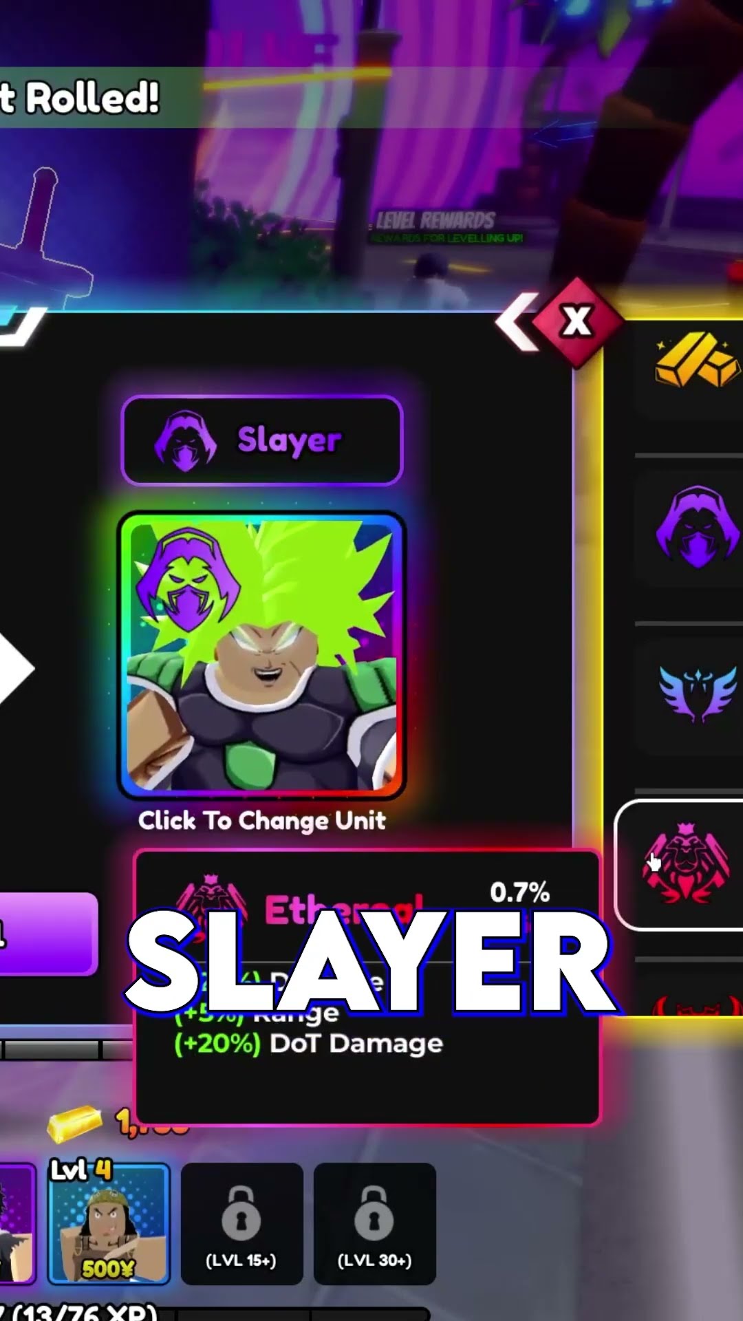 Evolved Brolio Rage Is INSANELY Meta In Anime Reborn!