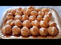 BIGNE' SENZA BURRO FACILISSIMI -  gonfi e croccanti - pasta choux all'olio - no butter cream puffs