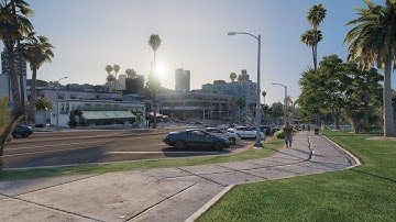 GTA 5 - Gameplay Graphics Mod Remastered With NVE + Add On Enhanced Forest On RTX2060