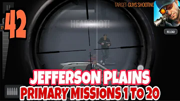 Sniper 3D Jefferson Plains Primary Missions 1-20 | Sniper 3D Latest 2020 Gameplay